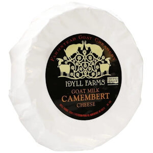 Picture of goat milk camembert cheese