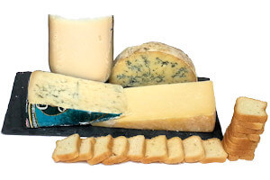 Picture of port wine cheese board