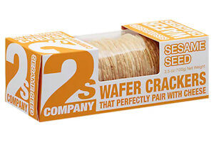 Picture of 2s company sesame wafer crackers