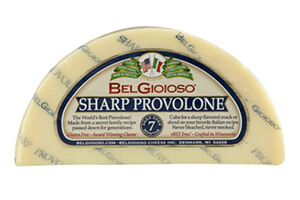 Picture of sharp provolone cheese