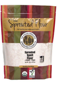 Picture of sprouted organic spelt flour