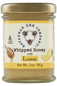 Picture of whipped honey with lemon